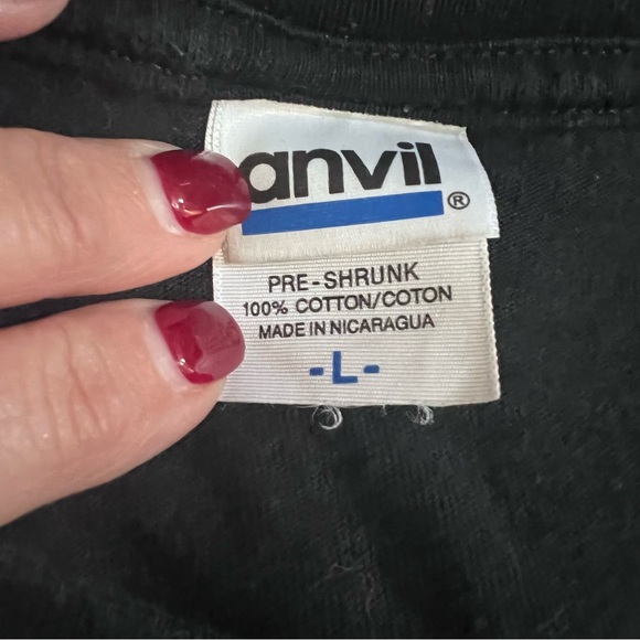 Cradle of Filth RARE VINTAGE USA VIP Tour Concert 2007 T-Shirt Black Size Large - Picture 8 of 8